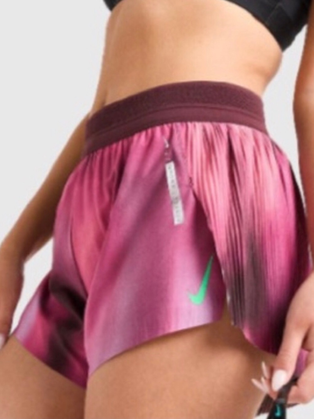 Nike Women’s Aeroswift “Faith Kipyegon” Running Shorts ADV Mid-Rise 3 Size XL